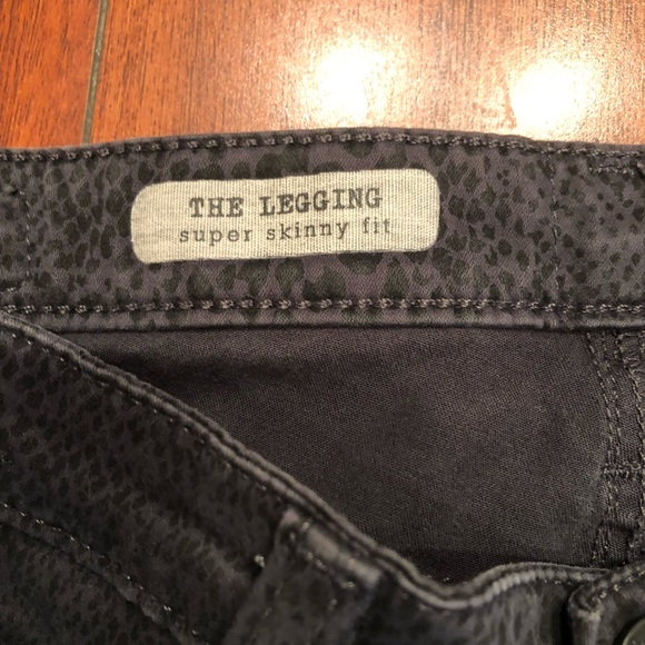 AG Adriano Goldscmied Animal Print The Legging Super Skinny Fit Jean - Picture 5 of 16